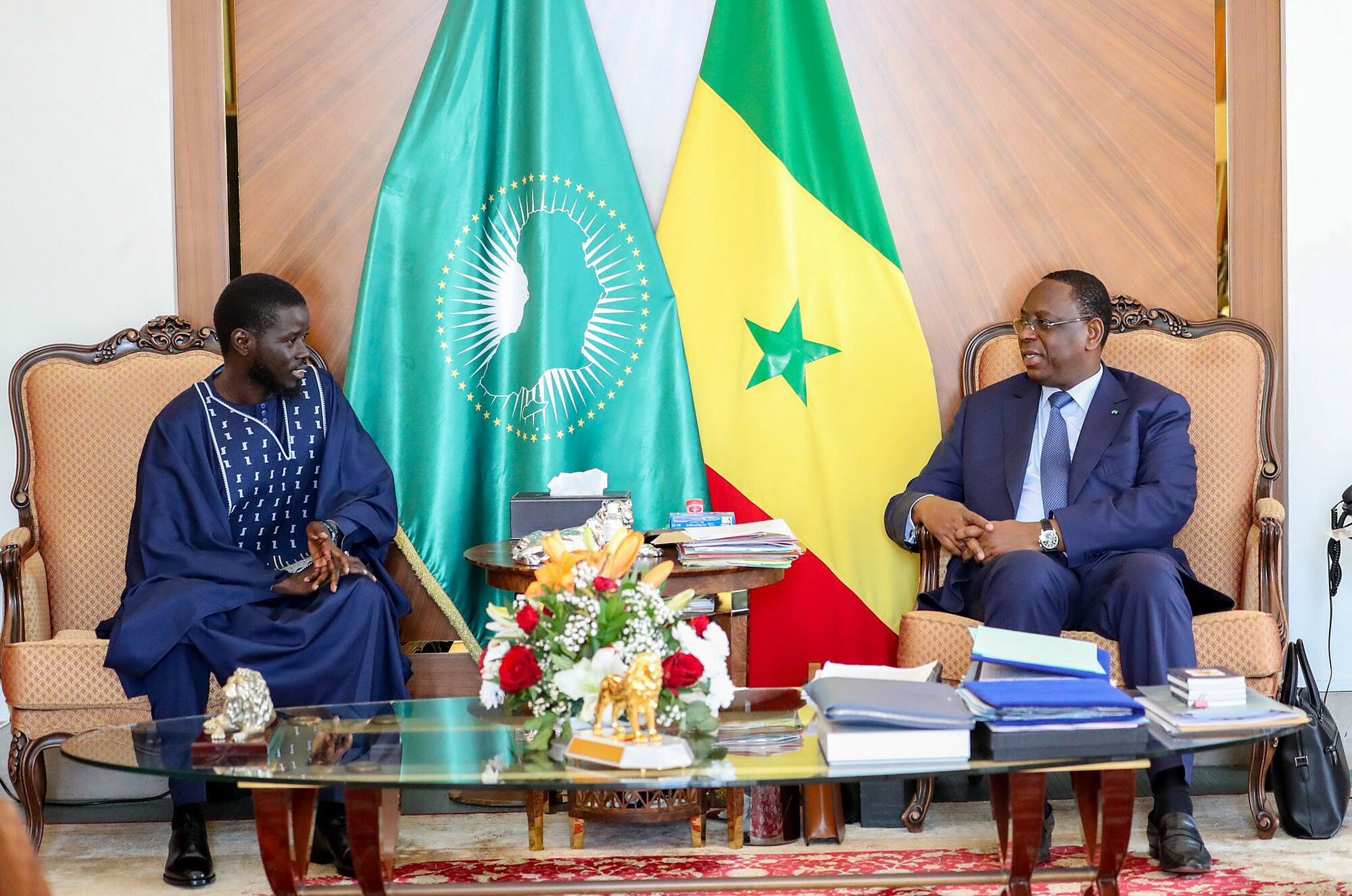 Diomaye Faye Macky Sall 2